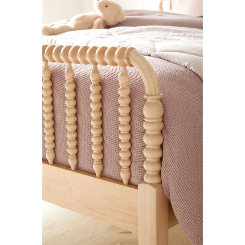 Jenny Lind Maple Wood Spindle Kids Twin Bed