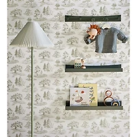 Flo Fluted Sage Green Kids Floor Lamp