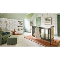 Geo Carved Almond Brown Kids Performance Area Rug 5'x8'