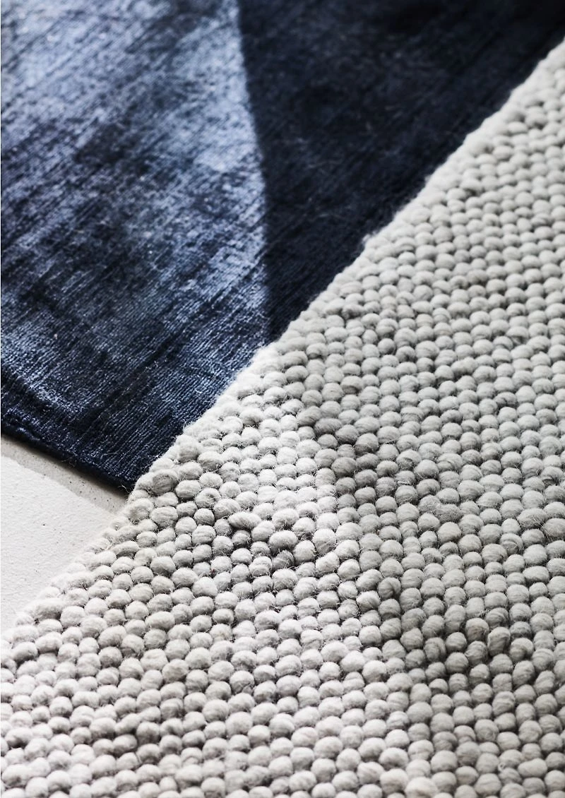 Orlian Wool Mist Blue Kids 12"x18" Rug Swatch