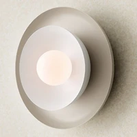 Nello White and Cream Metal Saucer 18" Kids Flush Mount Ceiling Light