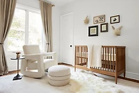 Viscose Grid Beige Kids Area Rug 5'x8'