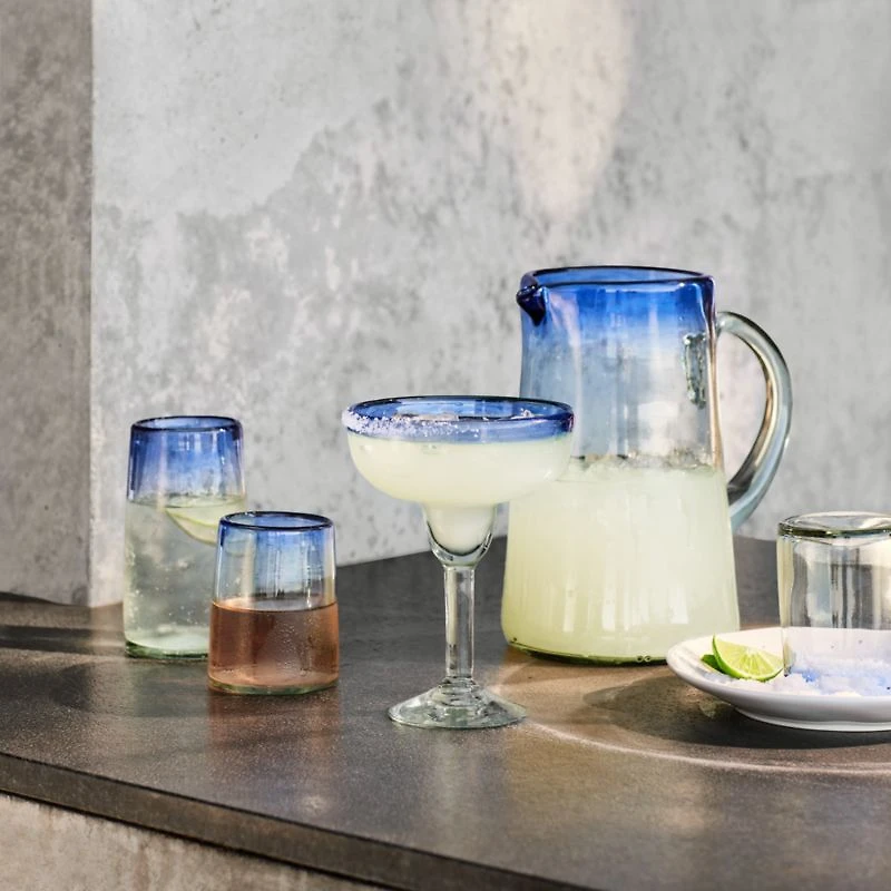 Pacifico Blue Rim 16-Oz. Highball Glass