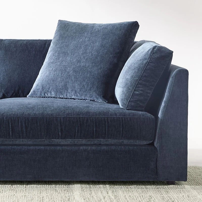 Monterey Modular 4-Piece U-Shaped Sectional Sofa with Double Ottoman
