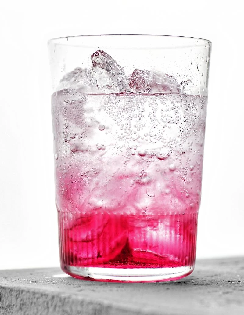 Mid-Ridged Tall Drinking Glass