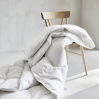 Luxe Organic Cotton Lightweight Down Full/Queen Duvet Insert