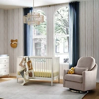 Solid Grid Light Kids Performance 12"x18" Rug Swatch