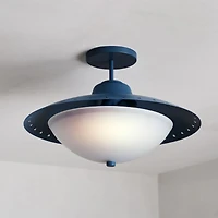 Astro Star Kids Semi-Flush Mount Ceiling Light