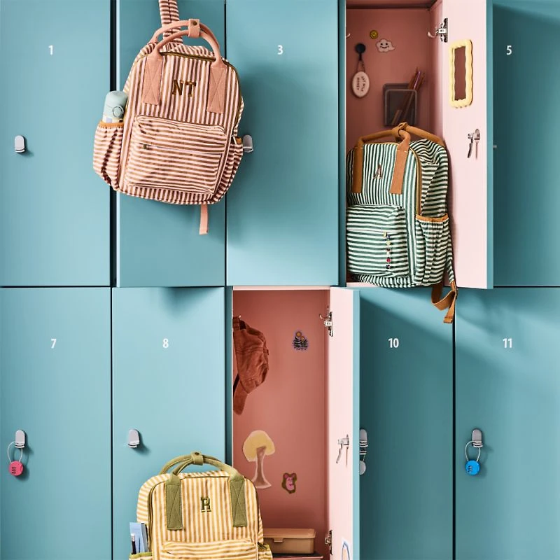 Pathfinder Large Gold Stripe Kids Cotton Backpack