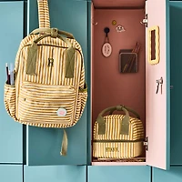 Pathfinder Large Gold Stripe Kids Cotton Backpack