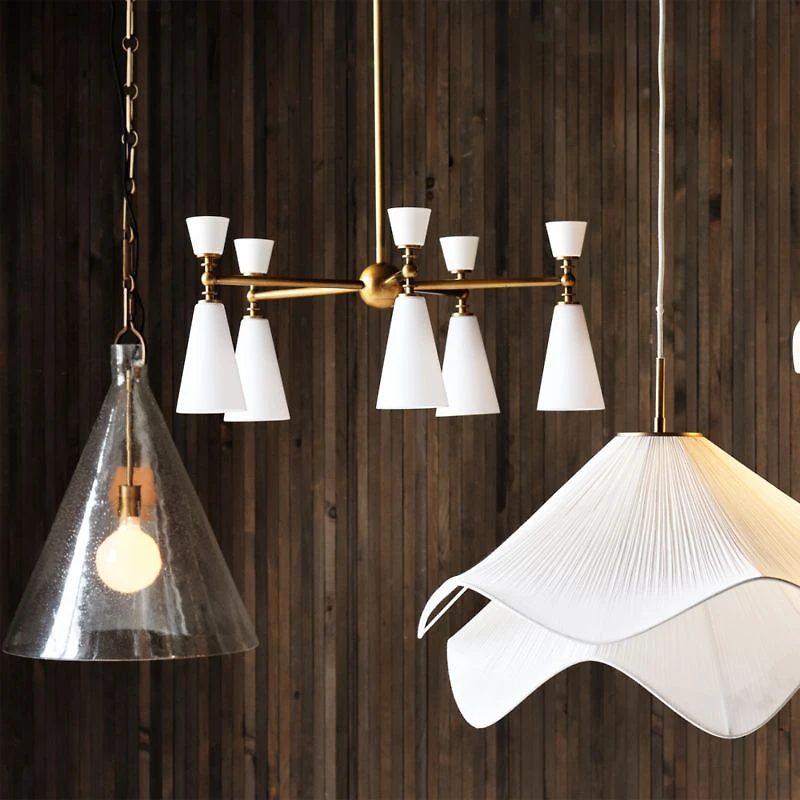 Saintes 5-Light Brass Chandelier Light 29.25"