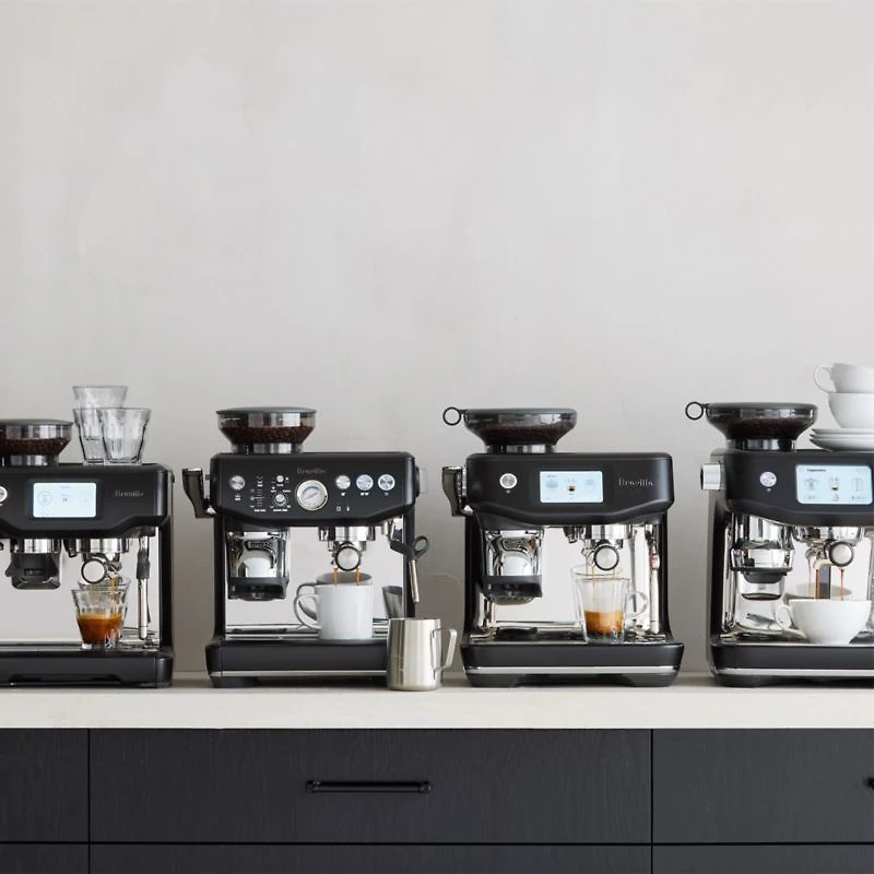 Breville ® Oracle ® Jet Automatic Espresso Machine in Black Truffle