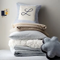 Plush 70x55 Pampas Ivory Throw Blanket