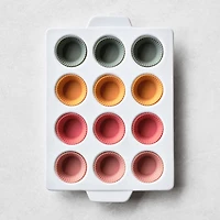 Multicolor Silicone Baking Cups, Set of 12