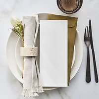 Craft Birch Beige Organic Cotton Fringe Napkin