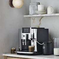 JURA ® E8 Automatic Espresso Machine in Chrome