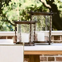 Langdon Burnished Bronze Indoor/Outdoor Lantern 16" by Jake Arnold