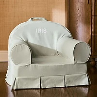 Whittle Beach Glass Green Small Kids Lounge Nod Chair by Jake Arnold
