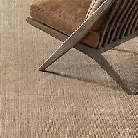 Monaco Performance Handwoven Camel Brown Area Rug 8'x10'