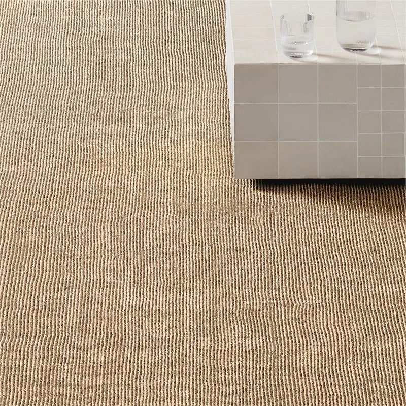 Monaco Performance Handwoven Camel Brown Area Rug 8'x10'