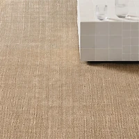 Monaco Performance Handwoven Camel Brown Area Rug 8'x10'