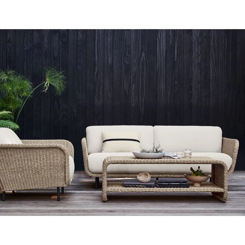 Grotta 74" Outdoor Wicker Sofa