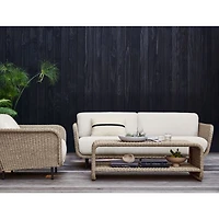 Grotta 74" Outdoor Wicker Sofa