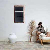Wabi Small White Fiberstone Planter by Leanne Ford