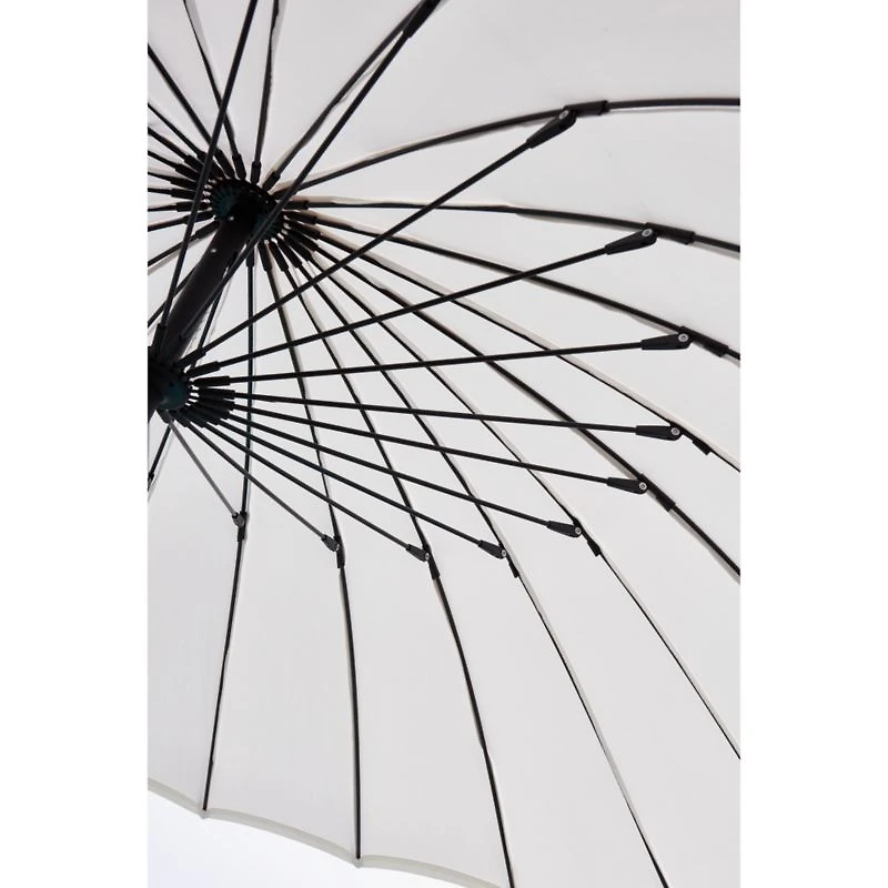 9' Dome White Outdoor Patio Umbrella