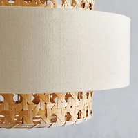 Reese Cane 22" Kids Semi-Flush Mount Ceiling Light