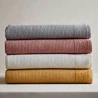 Organic Waffle Bath Towel