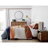 Pismo Natural Full Upholstered Bed