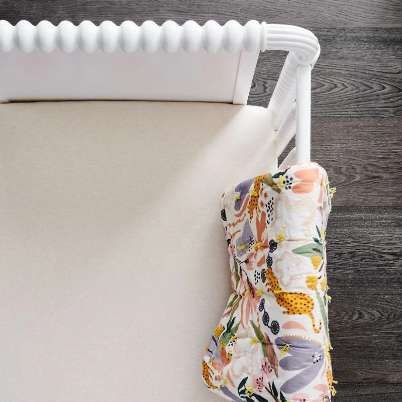 Baby's First Natural Organic Cotton Jersey Baby Crib Fitted Sheet