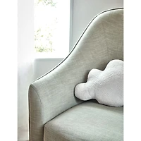 Lyric Sage Green Curved Nursery Swivel Glider Chair