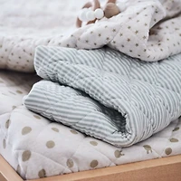 Baby's First Natural Animal Dot Organic Jersey Baby Changing Pad Cover