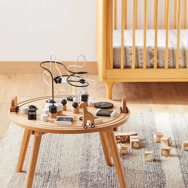 Baby Wooden Activity Table