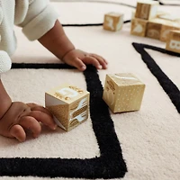 Etched Wooden Baby Blocks