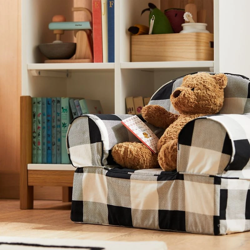 Rue White Wood 8-Cube Bookcase