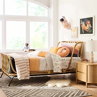 Set of 2 Canyon Natural Wood 2-Drawer Kids Nightstand by Leanne Ford