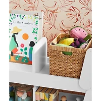 Rue White Stackable Floor Storage Bin