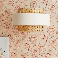 Reese Cane 22" Kids Semi-Flush Mount Ceiling Light