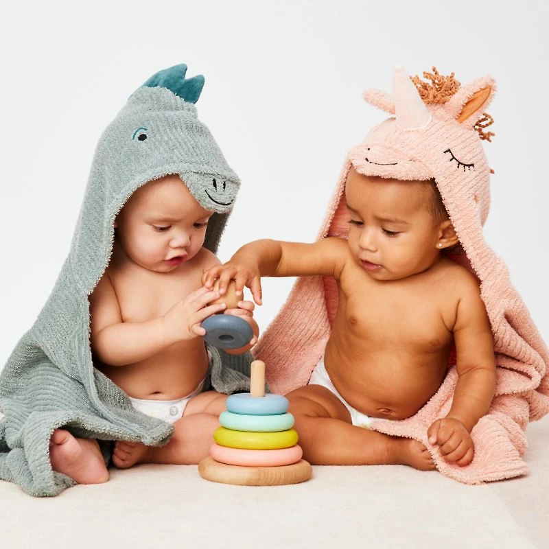 Unicorn Organic Hooded Baby Towel