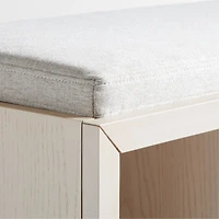 Cade Natural 3-Cube Bookcase Bench Cushion