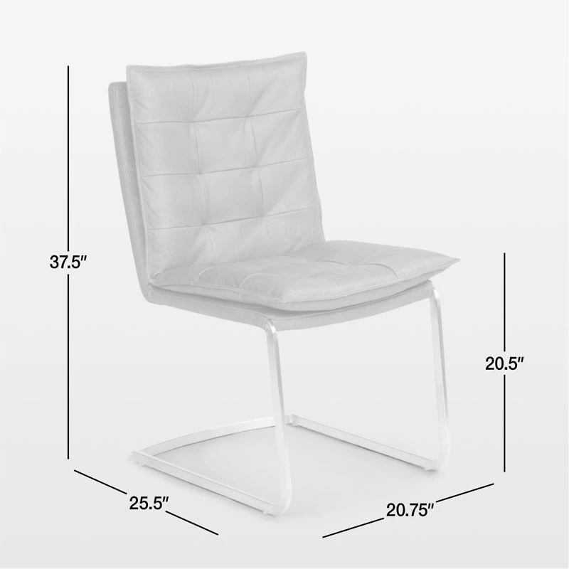 Cahone Brandy Leather Dining Chair