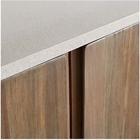 Caicos Cement Top Sideboard