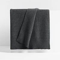 Calda Chantilly 70"x55" Black Throw Blanket