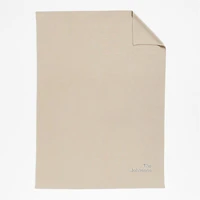 Calda Chantilly 70"x55" Warm Sand Beige Throw Blanket