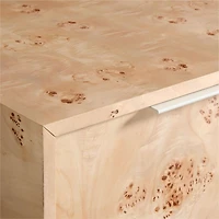 Calli 52" Burlwood 6-Drawer Kids Dresser