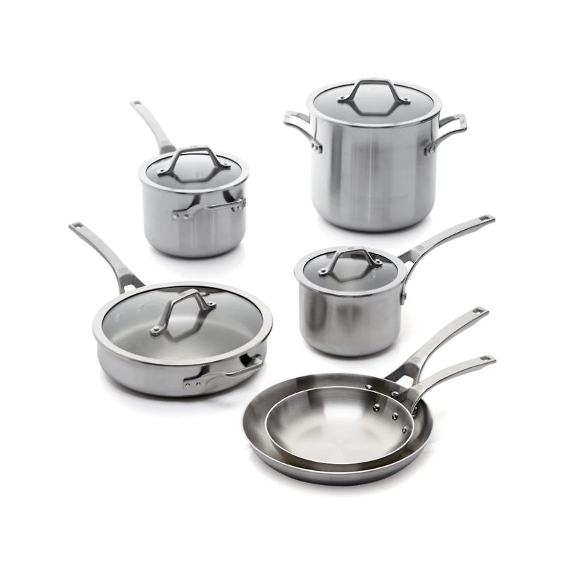 Calphalon ® Signature Stainless Steel 10-Piece Cookware Set