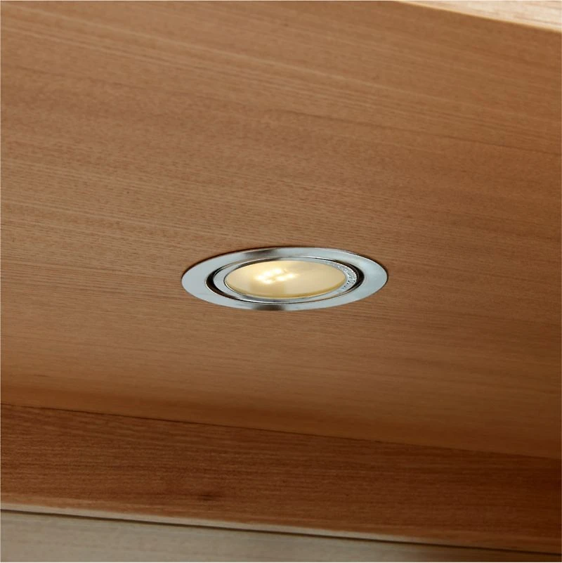 Calypso 36" Natural Wood-Door Bar Cabinet